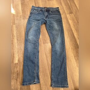 Steves Jeans High Rise Straight Slim Leg 30 32 Classy